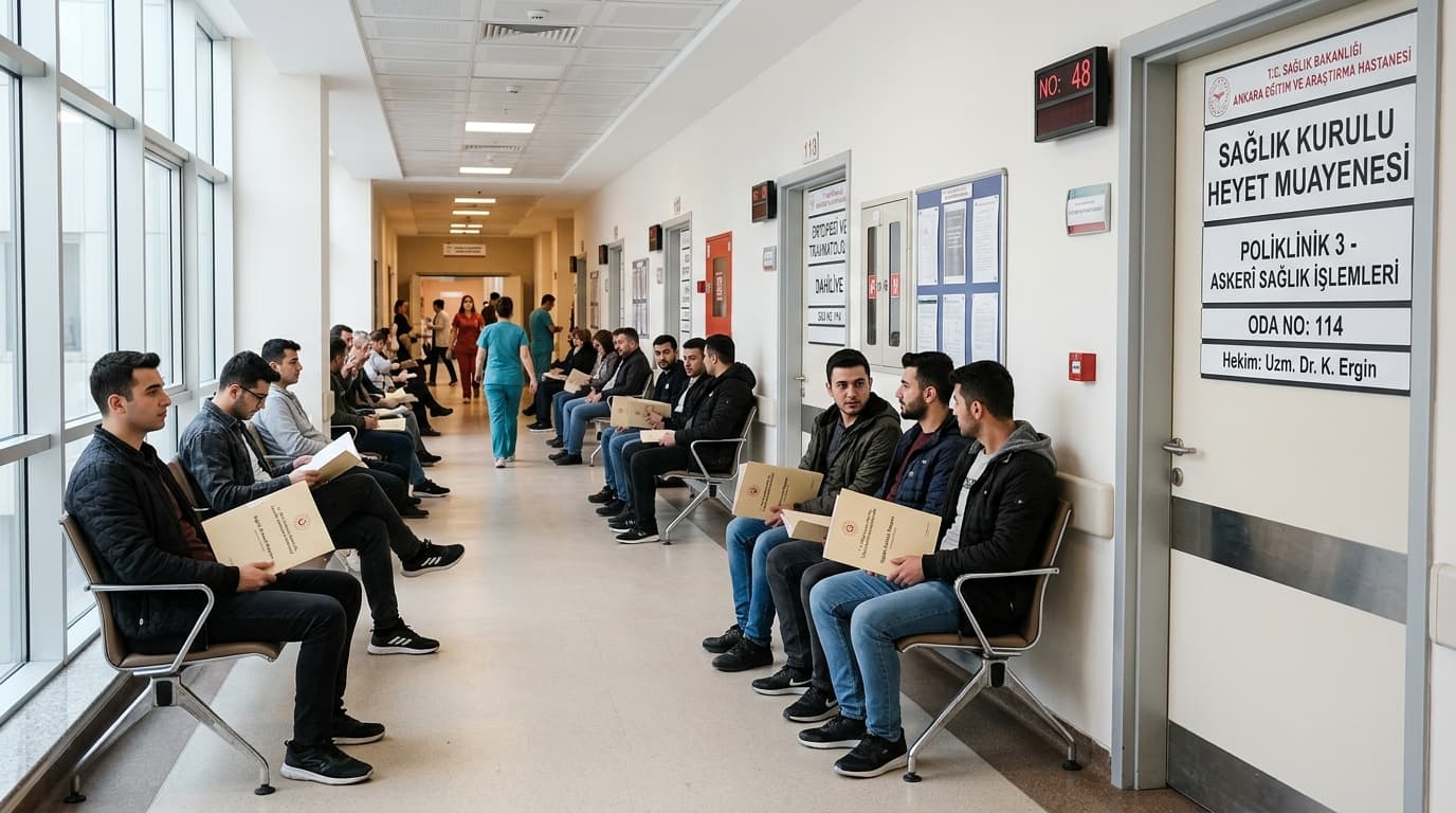 Askerlikte Sağlık Kurulu Süreci Nasıl İşler? 2026