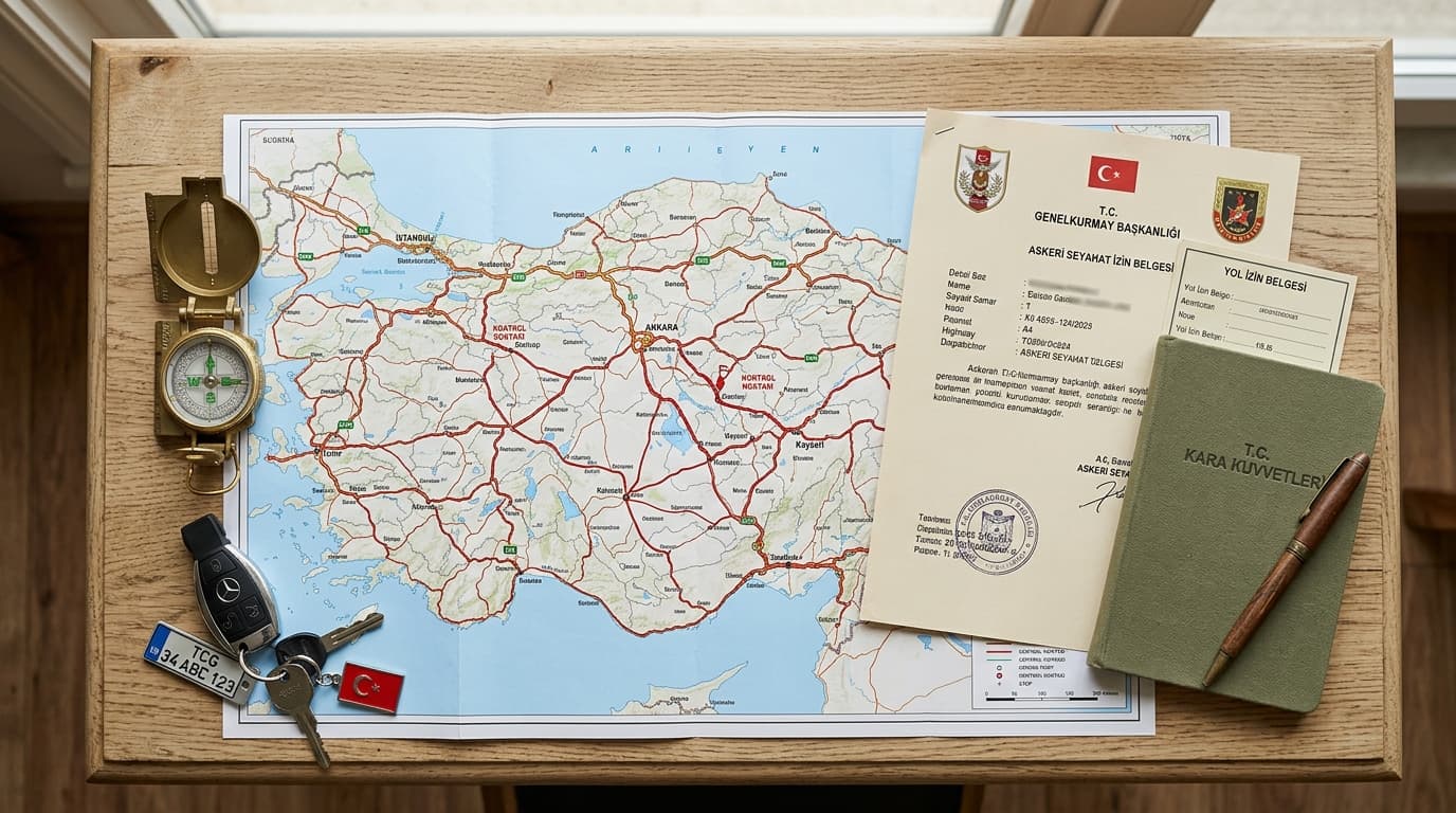 Askerlikte Yol İzni ve Mesafe Hesaplama Kuralları